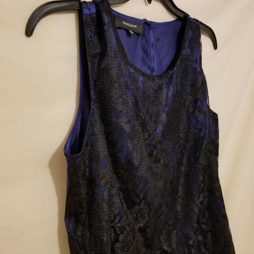 JONES WEAR 100% Polyester Shoulder Strap Top - Picture 6 of 8